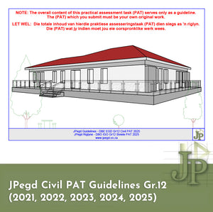 JPegd Civil PAT Guidelines Gr.12 (2021, 2022, 2023, 2024, 2025)