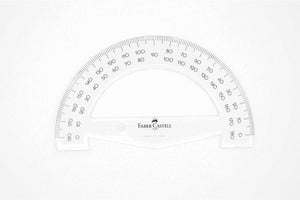 Faber-Castell Protractor 180deg (15cm)