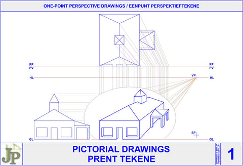 Pictorial Drawings 1 - One-Point Perspective