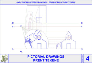 Pictorial Drawings 4 - One-Point Perspective