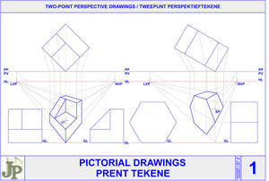 Pictorial Drawings 1 - Two-Point Perspective