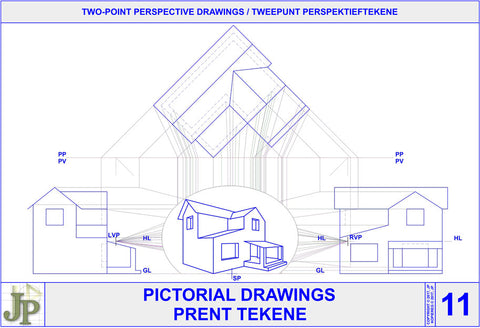 Pictorial Drawings 11 - Two-Point Perspective