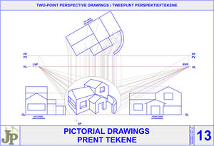 Pictorial Drawings 13 - Two-Point Perspective
