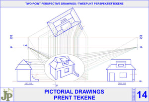 Pictorial Drawings 14 - Two-Point Perspective
