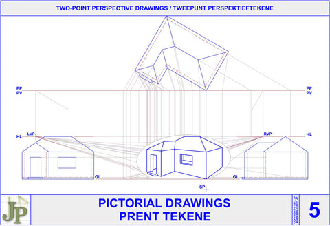 Pictorial Drawings 5 - Two-Point Perspective