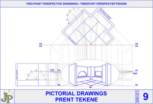 Pictorial Drawings 9 - Two-Point Perspective